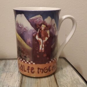 Calfe mocha cow cute mug